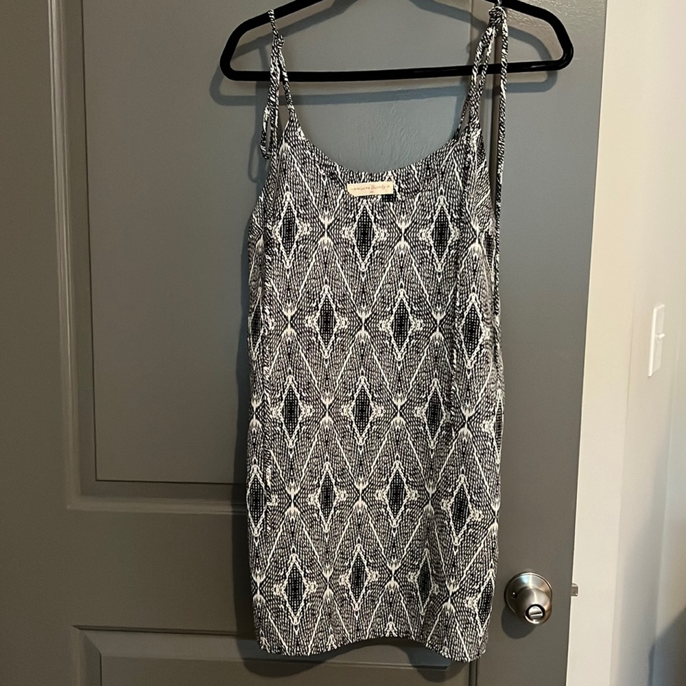 American Threads Printed Mini Dress
